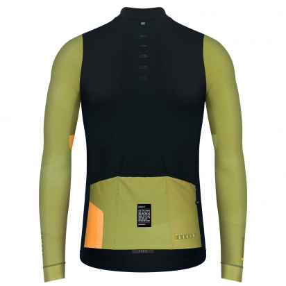 CYCLING JERSEY LONG SLEEVES COBBLE BELND MAN LEAF GOBIK