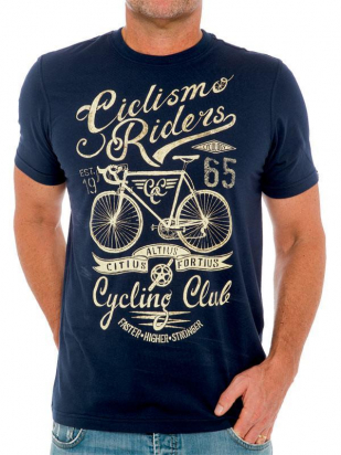 T-SHIRT CYCLISMO BLUE CYCOLOGY