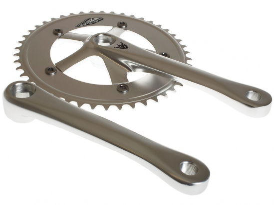 CRANKSET PISTA SILVER 46T - 170mm SUGINO