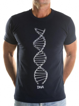 T-SHIRT DNA BLUE  CYCOLOGY