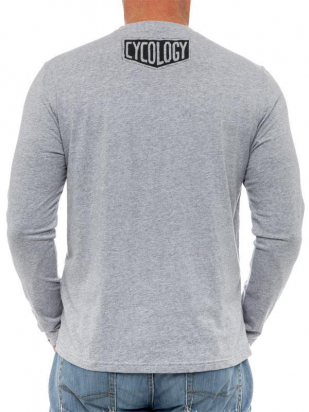 SHIRT LS MEDITATION GREY CYCOLOGY