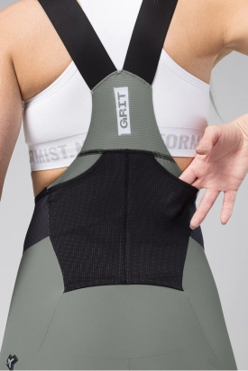 BIB SHORT GRIT 2.0 EVERGREEN WOMAN GOBIK