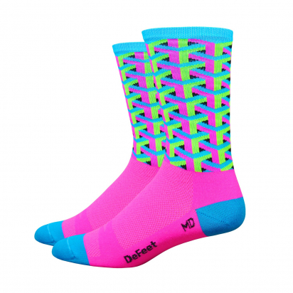 ČARAPE ROULEUR ART FRAMEWORK ROZE DEFEET