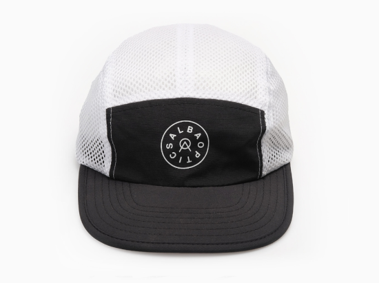 TRAIL CAP PACKABLE WHITE/BLACK ALBA OPTICS