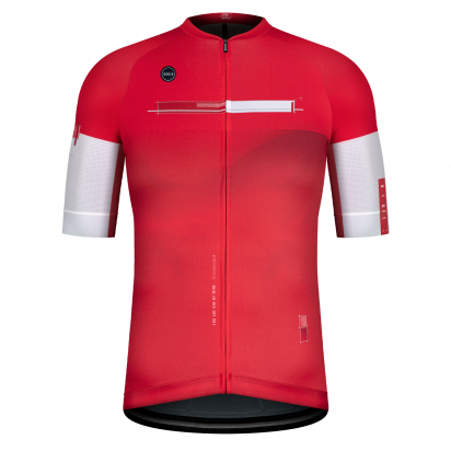 MAJICA BICIKLISTIČKA KRATKI RUKAVI CX PRO UNISEX CRANBERRY GOBIK