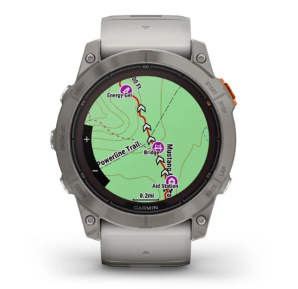 WATCH Fenix™ 7X Pro – SAPPHIRE SOLAR 51mm GREY/ORANGE GARMIN