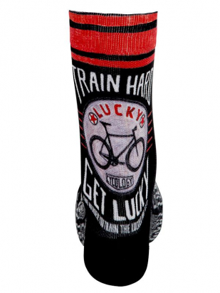 SOCKS TRAIN HARD GET LUCKY CYCOLOGY