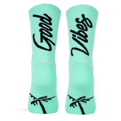 SOCKS GOOD VIBES MINT PACIFIC AND COLORS