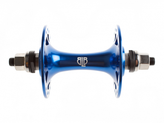 TRACK FRONT HUB BLUE 32H BLB