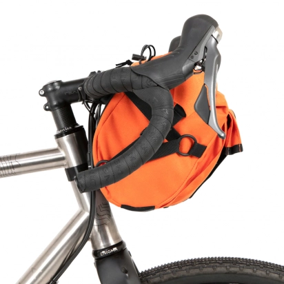 HANDLEBAR BAG BAR PACK ORANGE RESTRAP