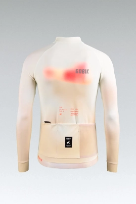 CYCLING JERSEY LONG SLEEVES HYDER MAN ALMOND GOBIK