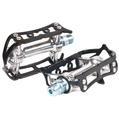 PEDALS SYLVAN ROAD BLACK/SILVER MKS