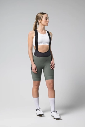 BIB SHORT GRIT 2.0 EVERGREEN WOMAN GOBIK