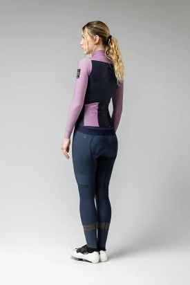 CYCLING JERSEY LONG SLEEVES HYDER BLEND WOMAN ORCHID GOBIK