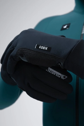 GLOVES POLARTEC BORA 2.0 TRUE BLACK GOBIK