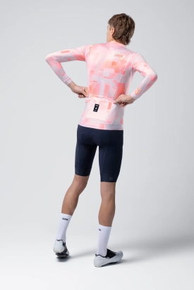 MAJICA BICIKLISTIČKA DUGI RUKAVI VANQUISH UNISEX FLAMINGO GOBIK