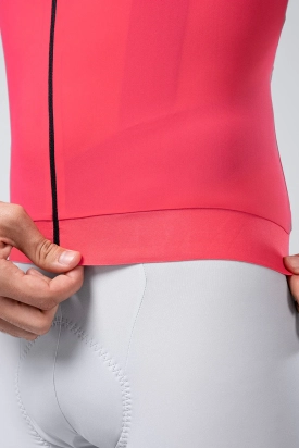 MAJICA BICIKLISTIČKA KRATKI RUKAVI CX SOLID UNISEX CERISE GOBIK