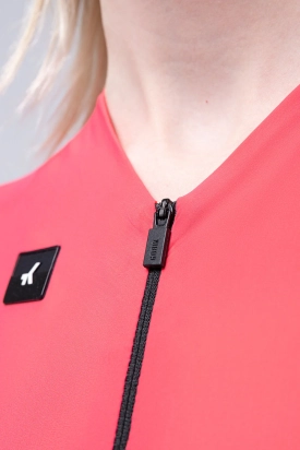 MAJICA BICIKLISTIČKA KRATKI RUKAVI CX SOLID UNISEX CERISE GOBIK