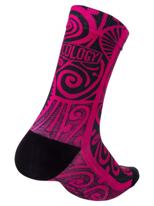 SOCKS ONE TRIBE PINK CYCOLOGY