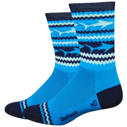 SOCKS ART MAKO BLUE DEFEET