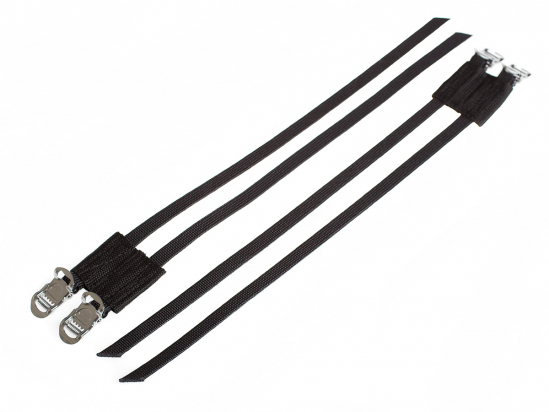 DOUBLE NYLON STRAPS BLACK BLB