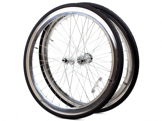 WHEELSET SILVER 30mm 6KU