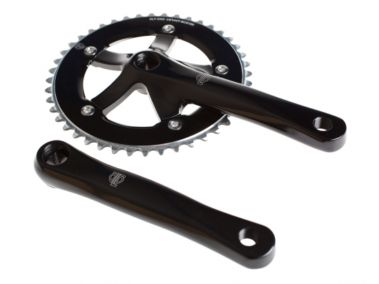 CRANKSET FREESTYLE 44T-165mm BLACK BLB