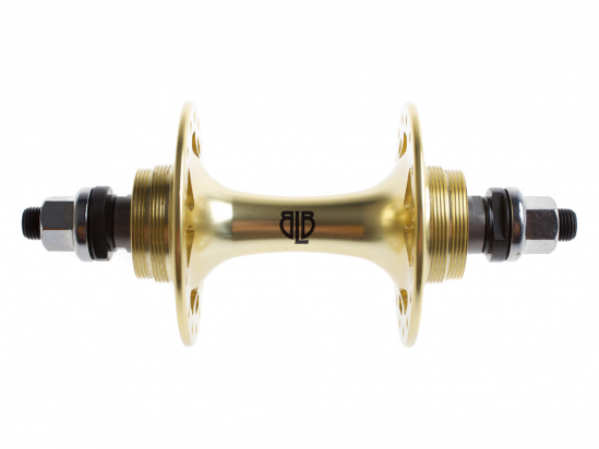 TRACK REAR HUB YELLOW GOLD 32H BLB