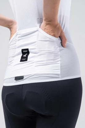 MAJICA BICIKLISTIČKA KRATKI RUKAVI CARRERA 3.0 UNISEX WHITE GOBIK