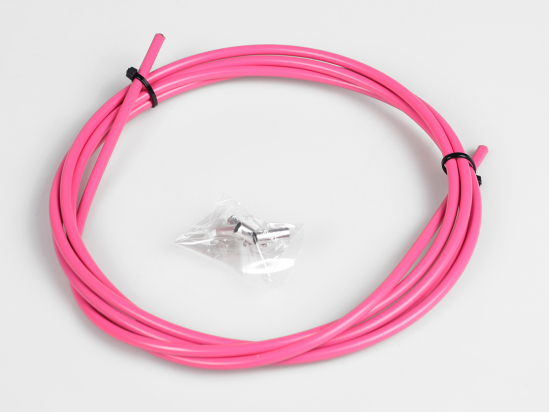 BRAKE CABLE HOUSING HOT PINK BLB