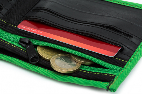 WALLET TUBE GREEN FELVARROM