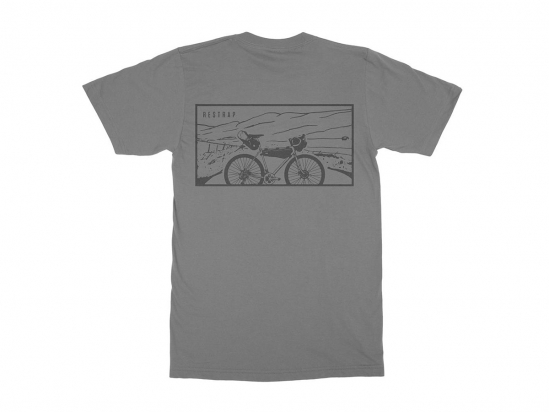 T-SHIRT BIKE-PACKING GREY RESTRAP