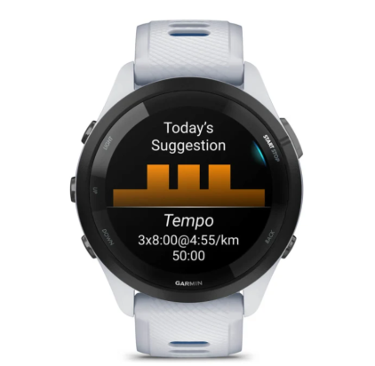 WATCH Forerunner® 265 WHITESTONE/TIDAL GARMIN