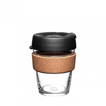 CUP BREW CORK 340ml BLACK KEEPCUP