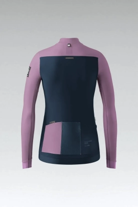 CYCLING JERSEY LONG SLEEVES HYDER BLEND WOMAN ORCHID GOBIK