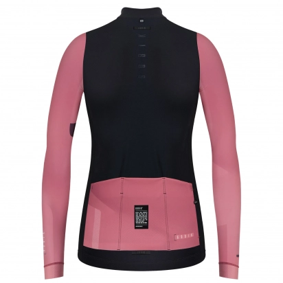 CYCLING JERSEY LONG SLEEVES COBBLE BELND WOMAN THAR ROSE GOBIK