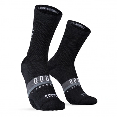 SOCKS LIGHTWEIGHT UNISEX BLACK LEAD GOBIK