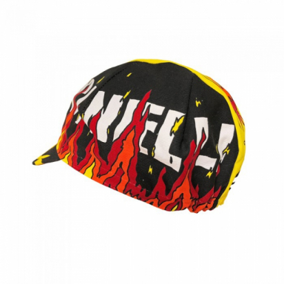 CYCLING CAP FIRE BY ANA BENAROYA CINELLI