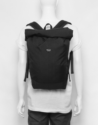 BACKPACK BASIC SIDE BLACK BRAASI