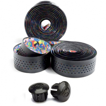 BAR TAPE CALEIDO RIBBON BLACK CINELLI