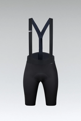 BIB SHORTS X WOMAN K9 BLACK GOBIK