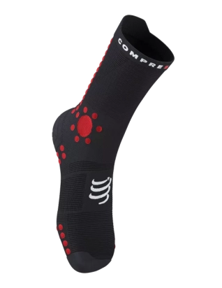 ČARAPE RACING PRO 4.0 TRAIL BLACK/RED COMPRESSPORT