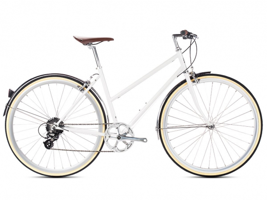 BICYCLE ODESSA LADIES 8SPD CONEY WHITE 6KU