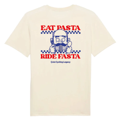 T-SHIRT EAT PASTA RIDE FASTA UNISEX COIS CC