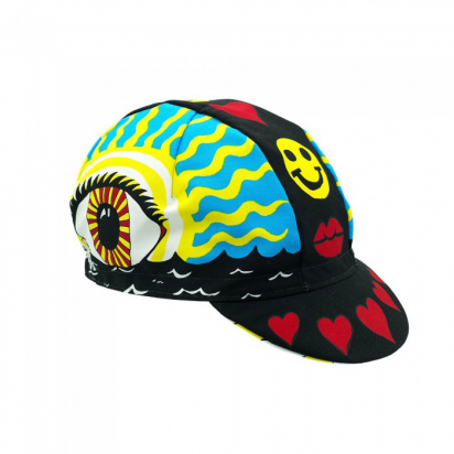 CYCLING CAP EYE OF THE STORM BY ANA BENAROYA CINELLI