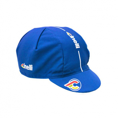 CYCLING CAP SUPERCORSA BLUE CINELLI