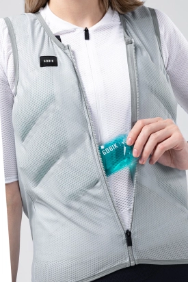 COOLING VEST ICE FLOW UNISEX QUARRY GOBIK