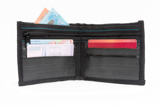 WALLET TUBE BLACK FELVARROM