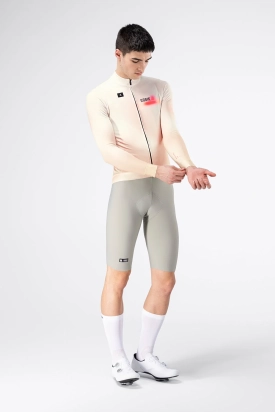 CYCLING JERSEY LONG SLEEVES HYDER MAN ALMOND GOBIK