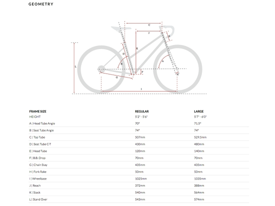 BICYCLE HELEN LADIES 16SPD CHAMPAGNE 6KU